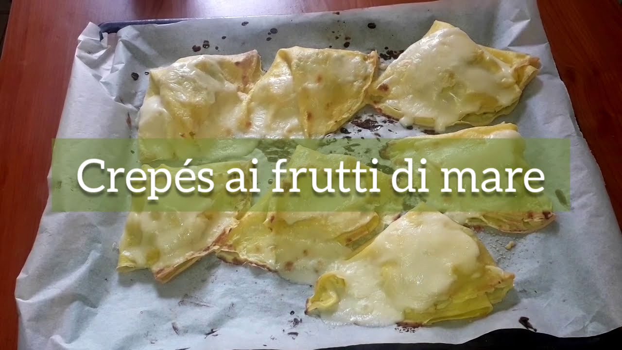 Crépes ai frutti di mare