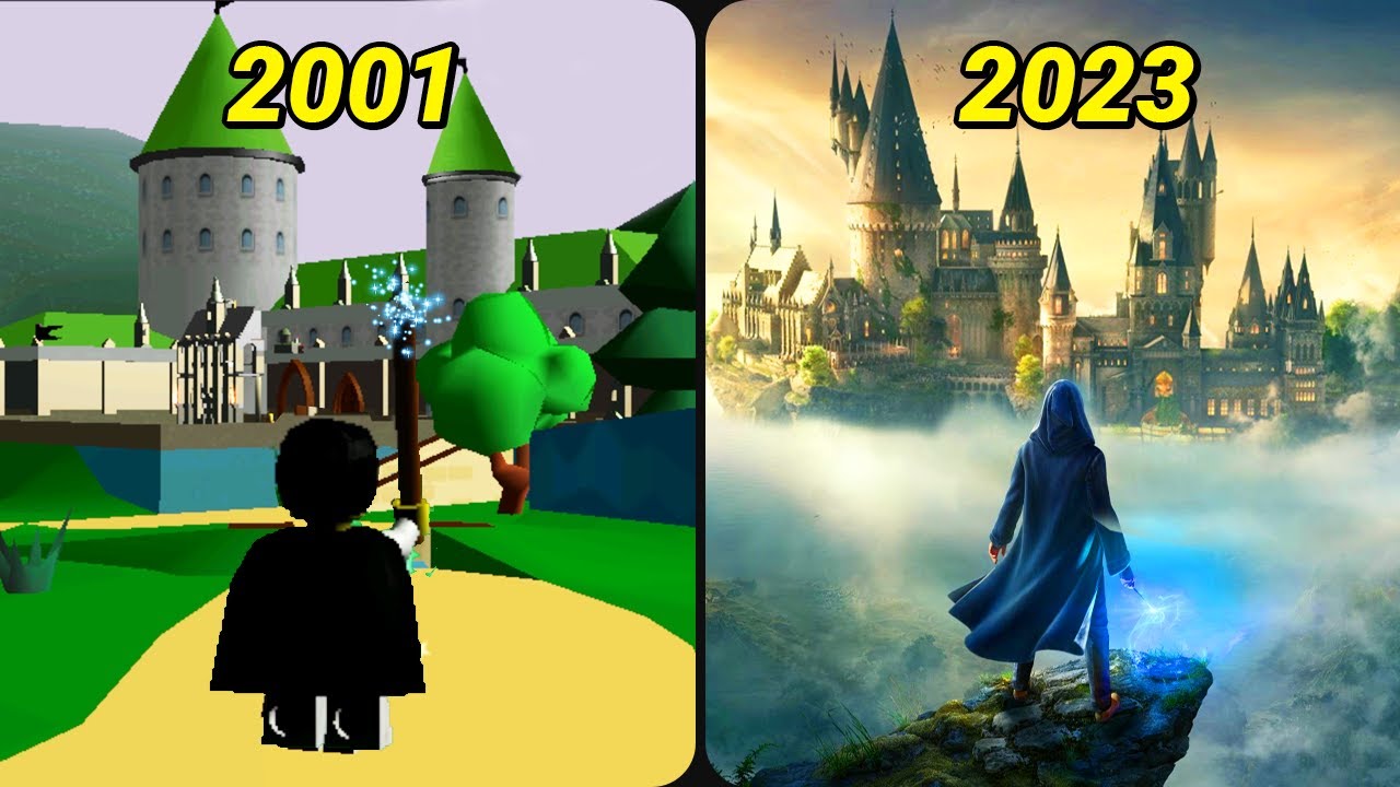 Evolution of Harry Potter Games (2001-2023)