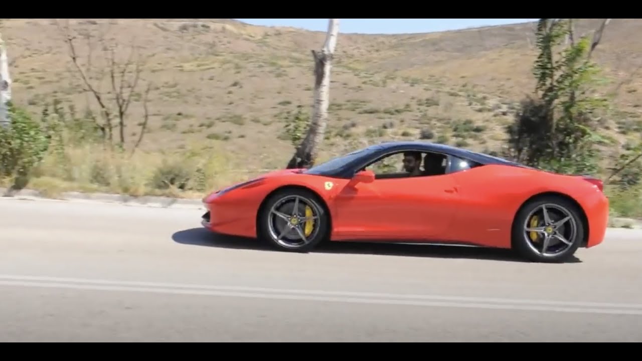 2 Bicolor Ferraris 458 Italia Playing (Ath-GR)