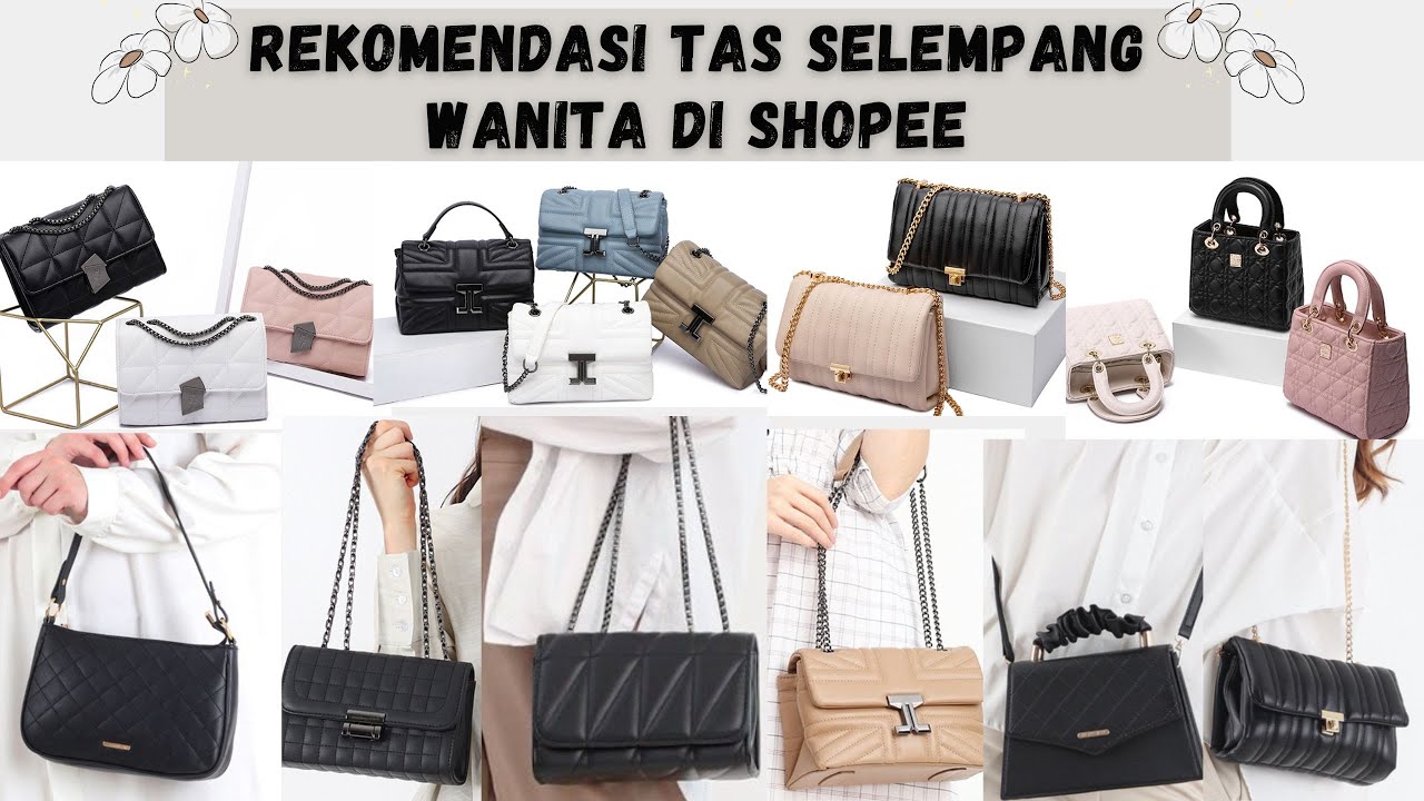 Rekomendasi Tas Wanita - Tas Selempang Wanita Di Shopee || Rekomendasi Tas Murah