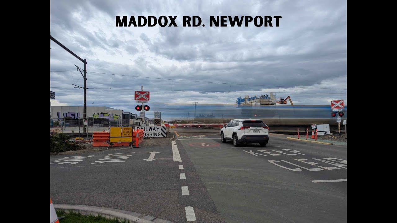 Maddox Rd, Newport (After Upgrade) | LXRA Level Crossing - Gone by 2026