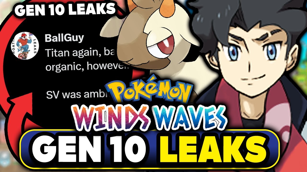 LEAKER GIVES NEW POKEMON GEN 10 UPDATES! NEW MAP RUMORS & MORE!