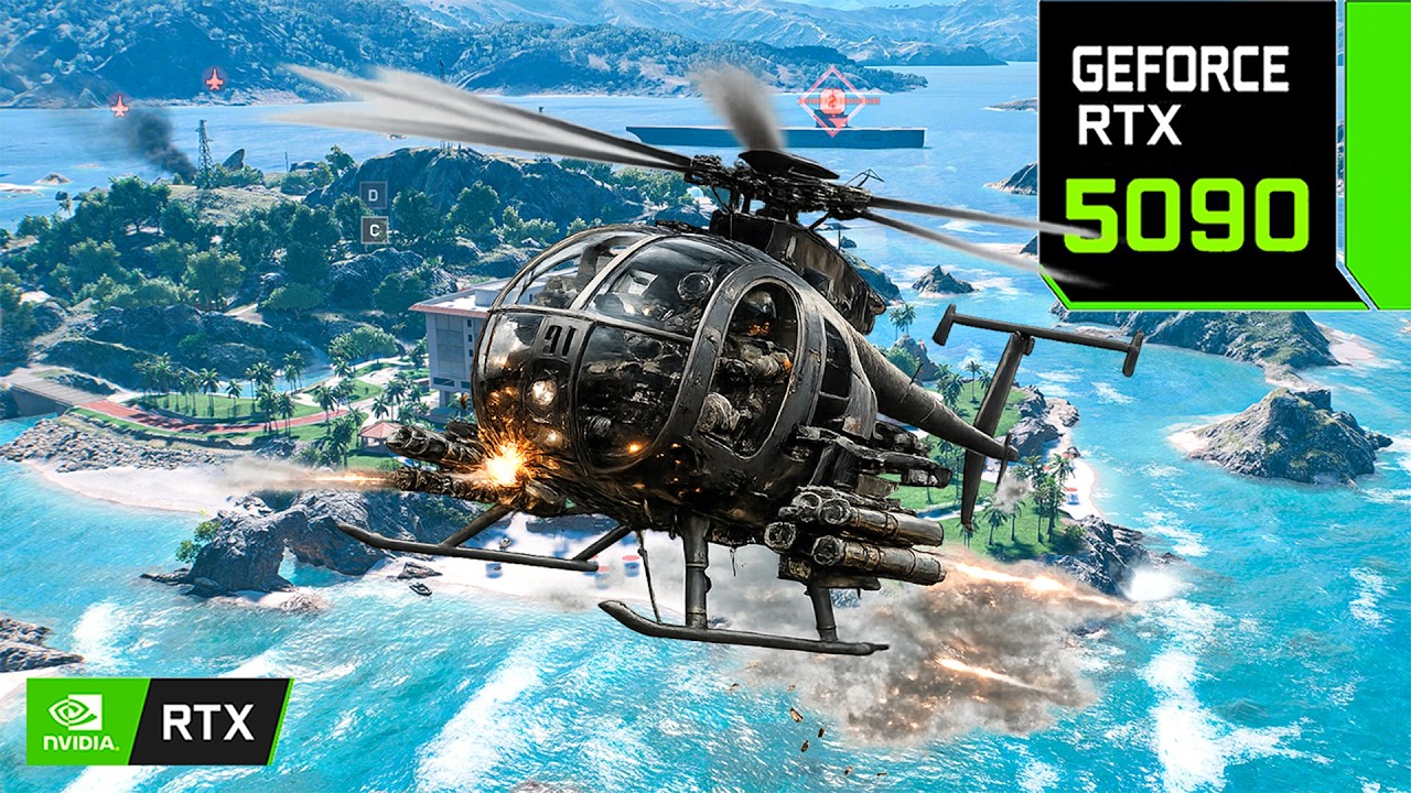 Battlefield 6: RTX 5090 32GB + AMD Ryzen 7 9800X3D (4K Ultra Graphics DLSS 4.5 ON)