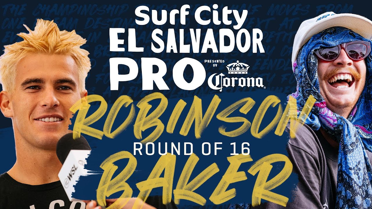 Jack Robinson vs Jackson Baker | Surf City El Salvador Pro - Round of 16 Heat Replay