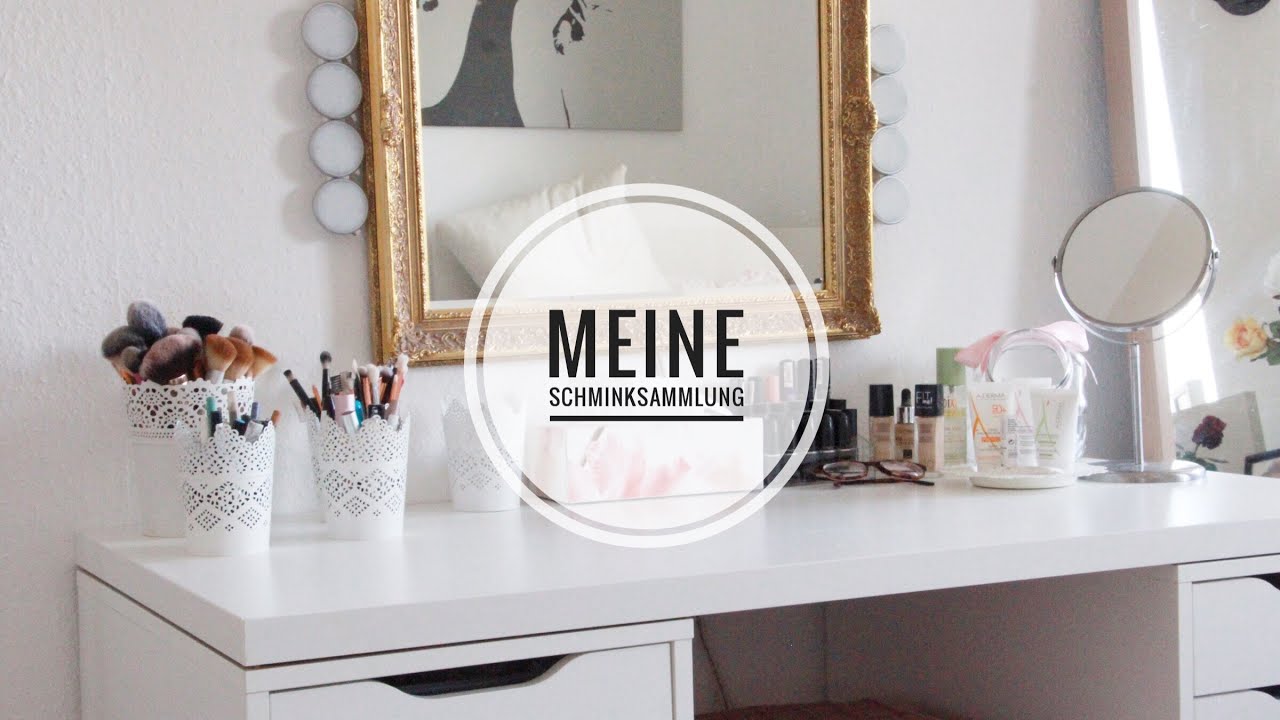 Meine SCHMINKSAMMLUNG - Aufbewahrung & Organisation  | Basiccouture