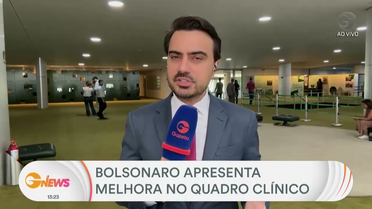 Bolsonaro apresenta melhora no quadro clínico
