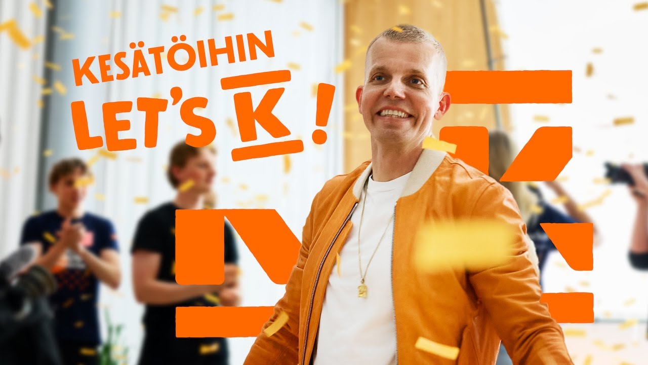 LET´S K! - Elastinen yllätti kesätyöntekijät. Meillä asenne ratkaisee 🧡