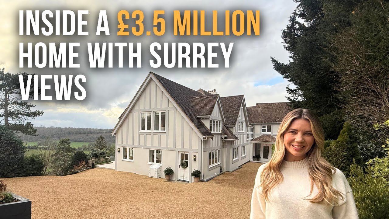 Inside a £3.5 Million Luxury Surrey Home with Countryside Views | Property Tour