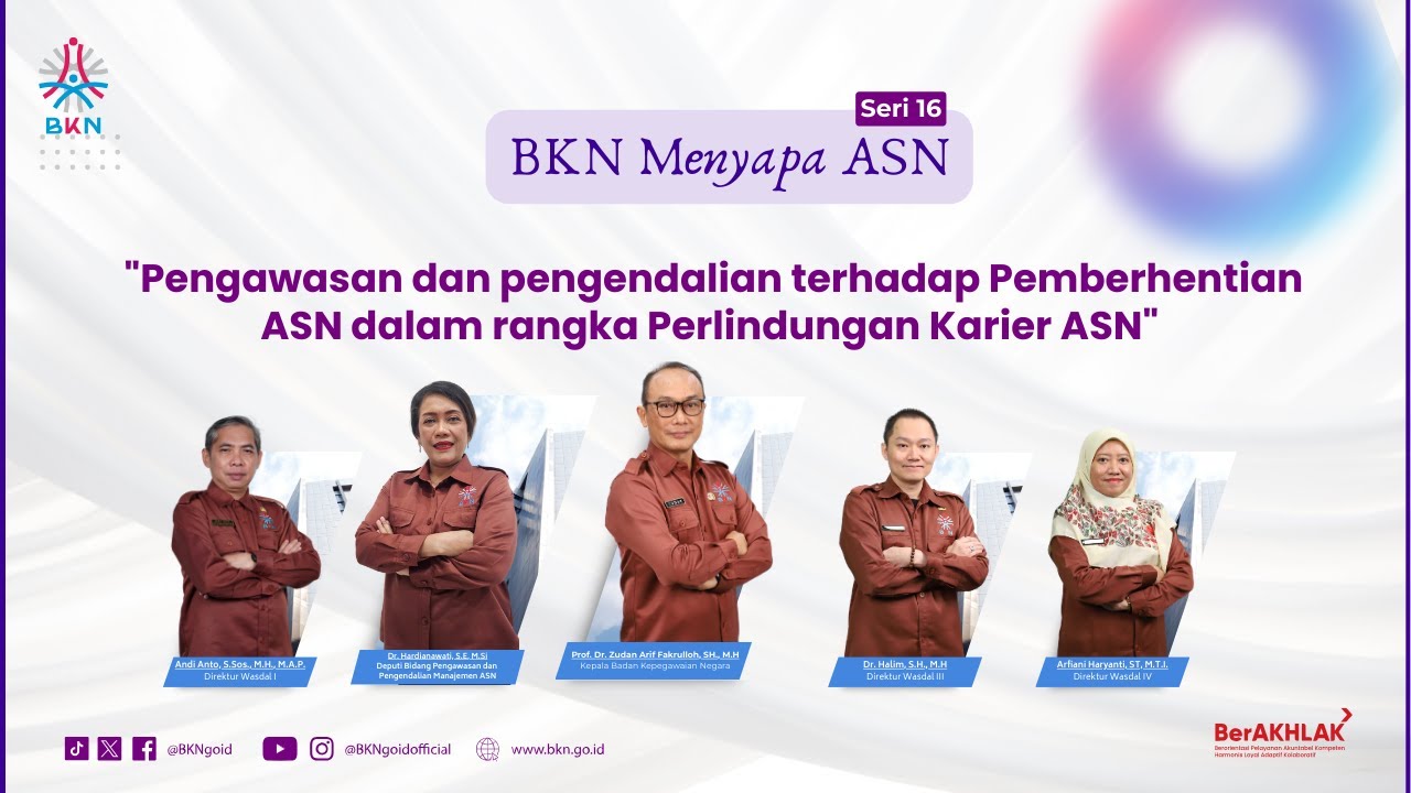 [LIVE] BKN MENYAPA ASN SERI 16