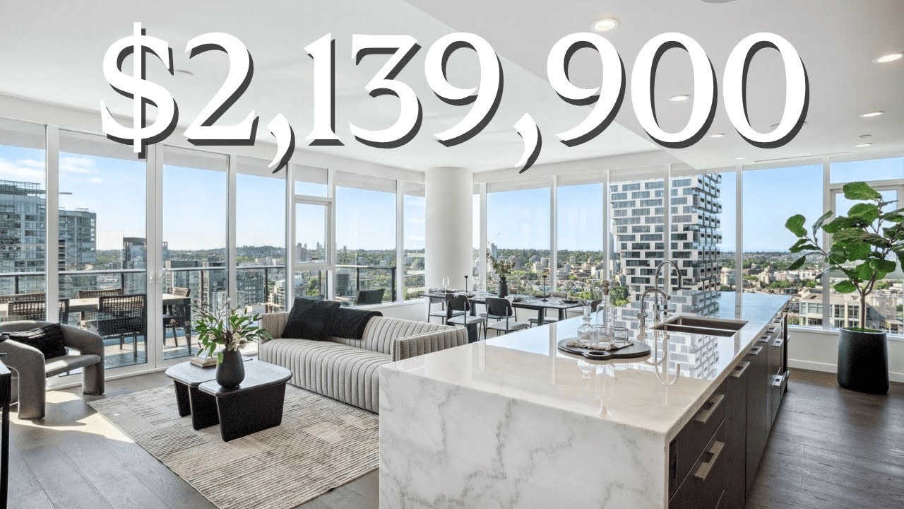 Tour This Luxury Vancouver Condo with Water Views, Smart Home Features & Premium Kitchen