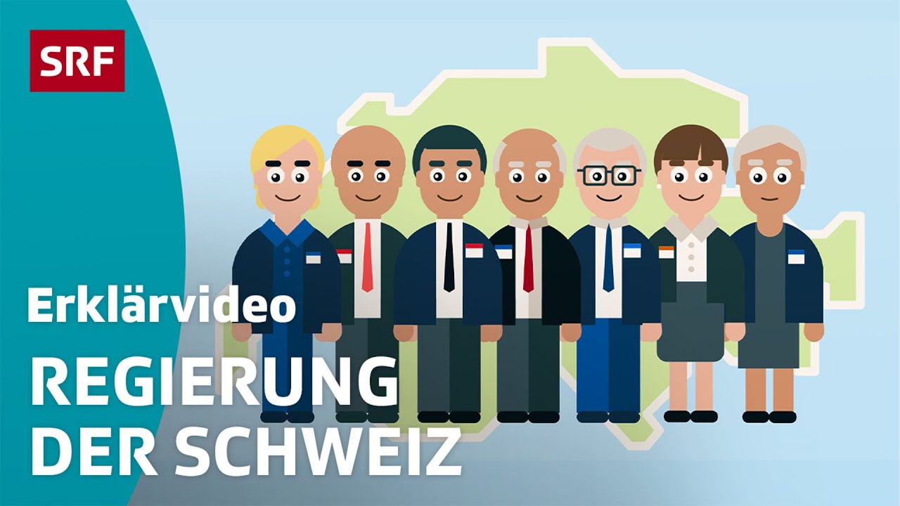 Bundesrat im politischen System der Schweiz – einfach erklärt | Kindervideos | SRF Kids