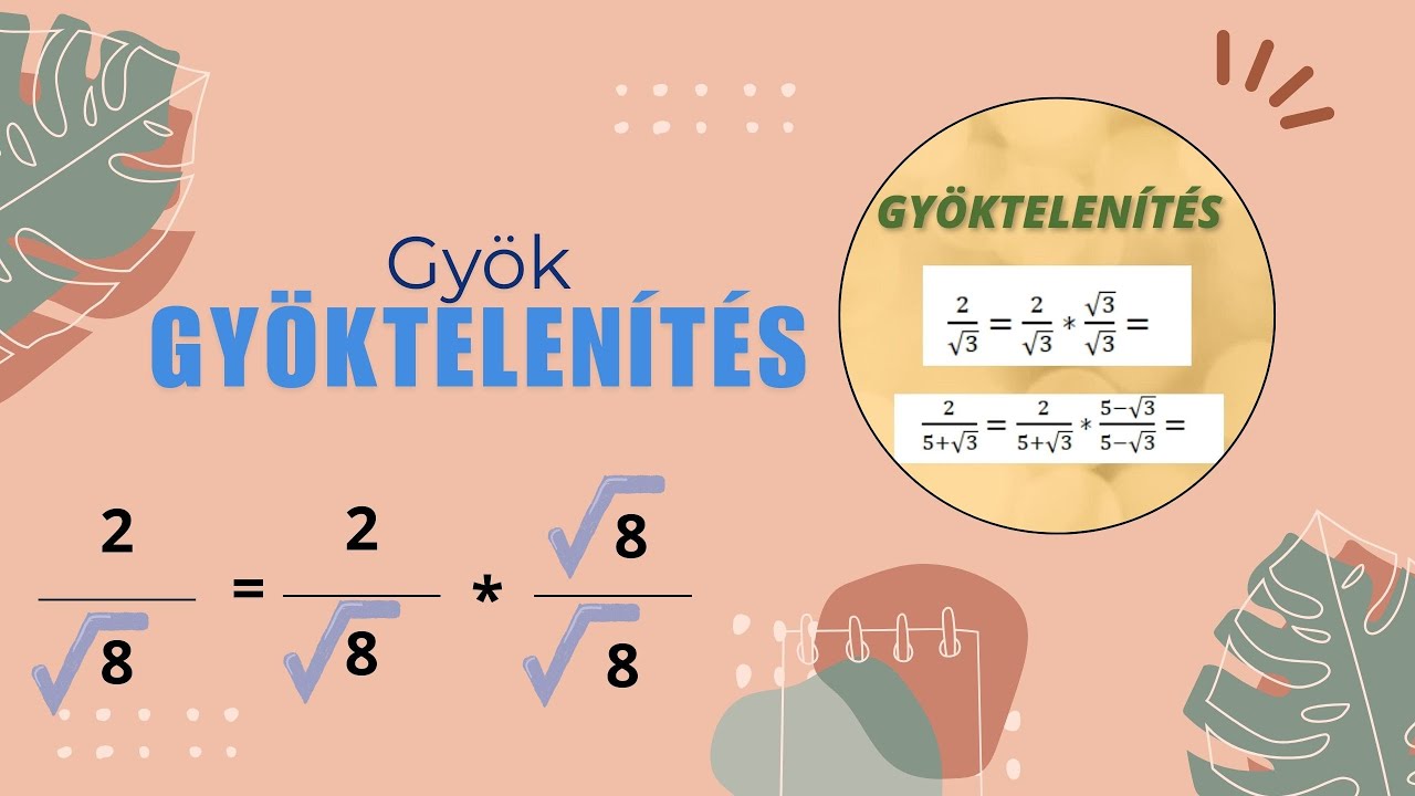 Okos leszek Matekból: Gyöktelenítés