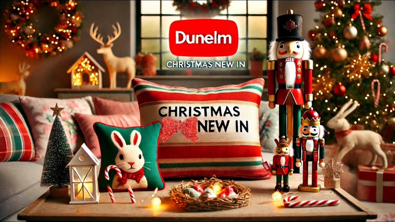 CHRISTMAS HAS ARRIVED AT DUNELM‼️🤩 PLUS AN AUTUMN SALE 🤯 Shop With Me 🥰 NEW IN 2024 😍
