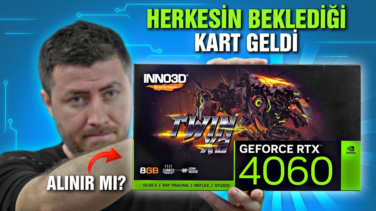 YENİ MİLLİ EKRAN KARTIMIZ GELDİ - RTX 4060 8GB İncelemesi | ALINIR MI?