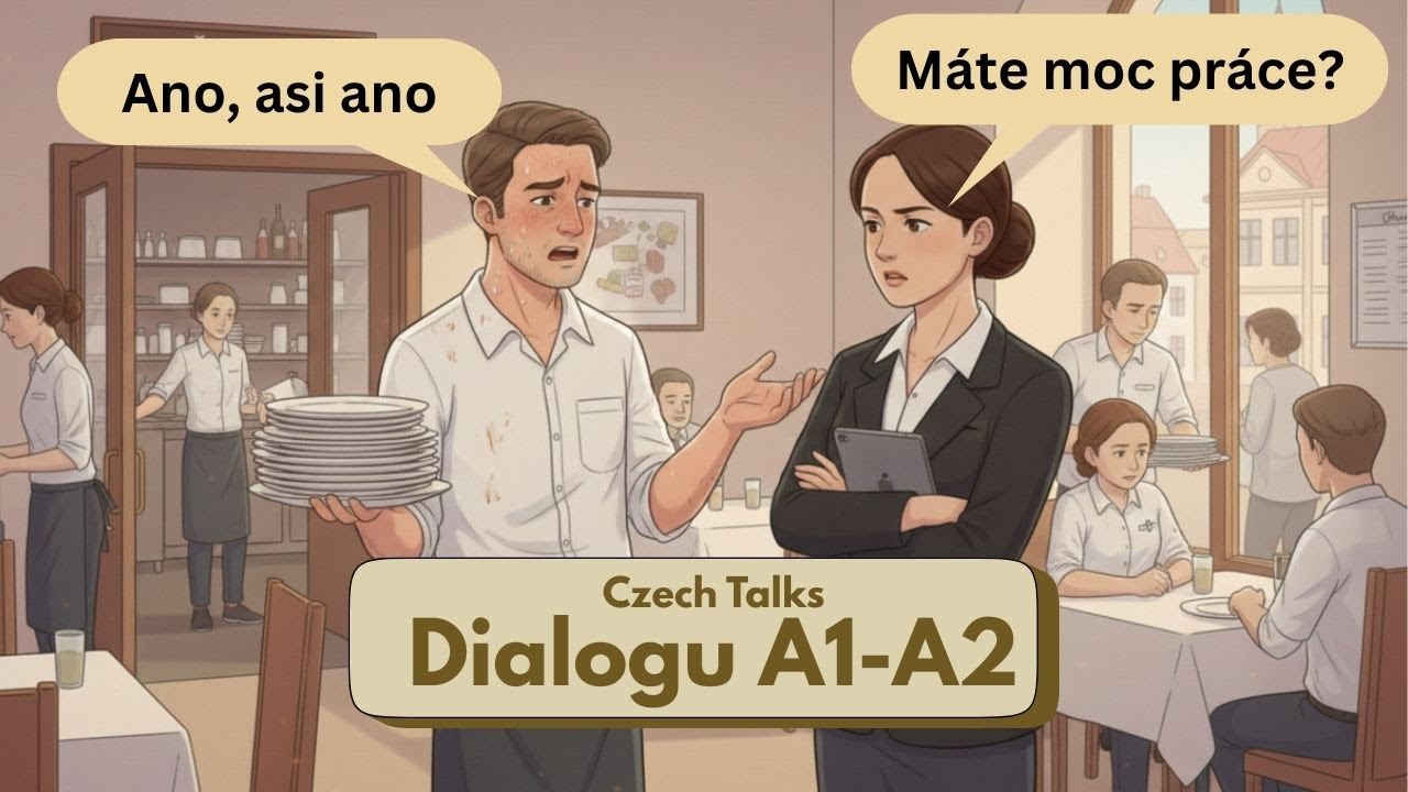 Problems at Work 🇨🇿 | Daily Czech Conversations (A1-A2)