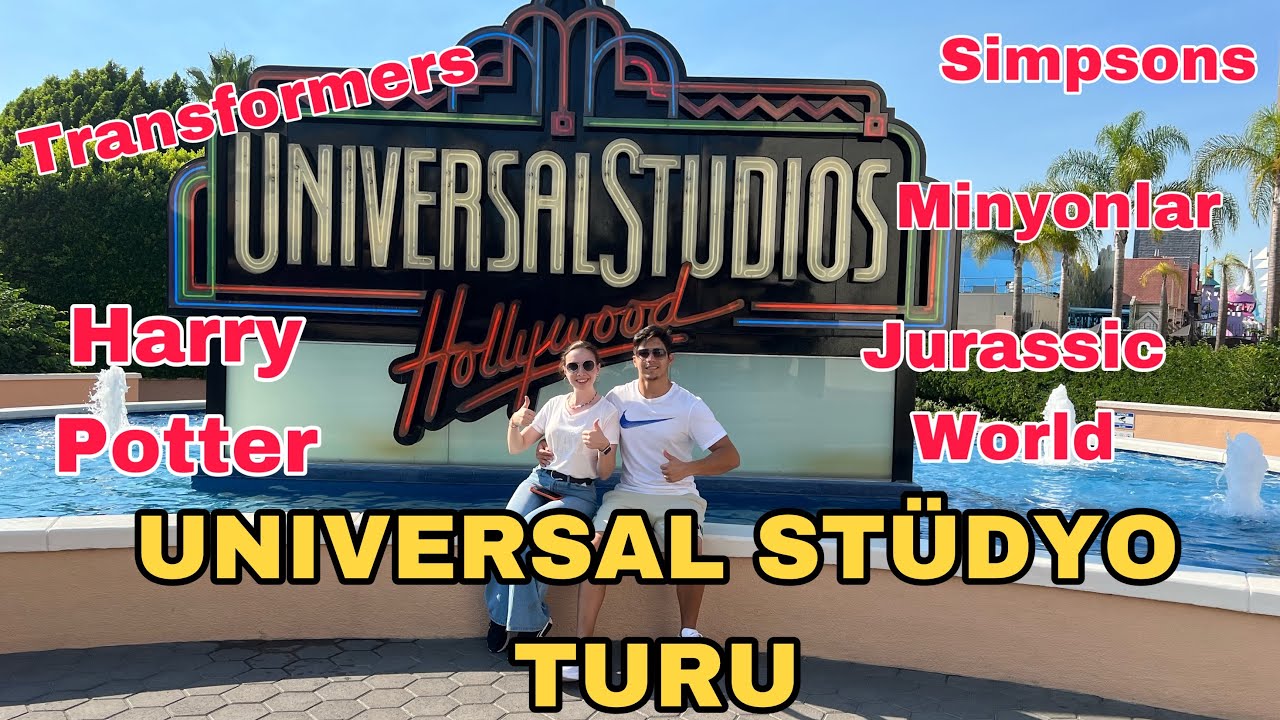 UNIVERSAL STÜDYO / LOS ANGELES - ÜNLÜ FİLMLERİN SETİNİ GEZDİK !