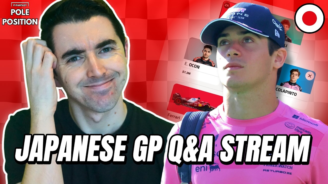 ⁉️ JAPANESE GP F1 FANTASY Q&A STREAM | F1 Fantasy 2026 Tips, Picks, & Strategy ⁉️