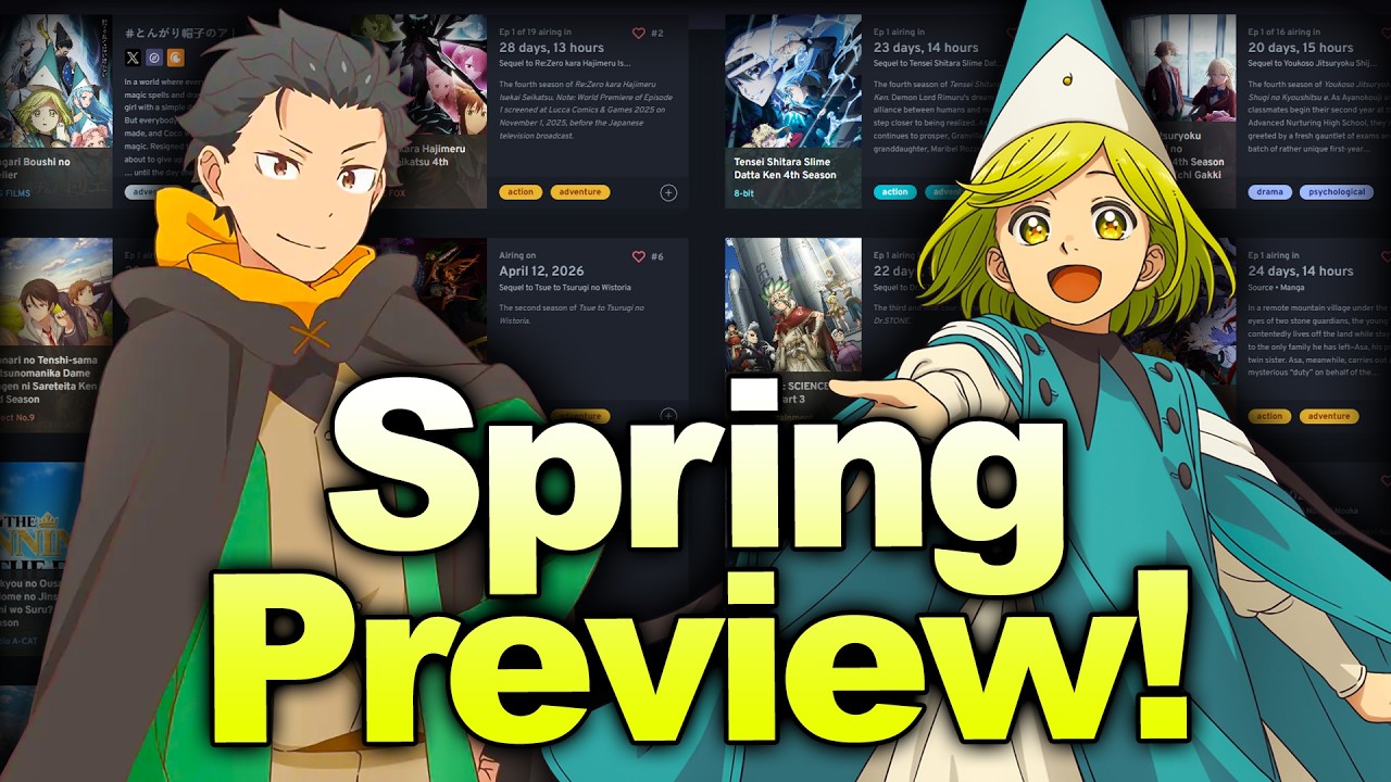 Spring Anime Looks Insane! Let's Find the Best! - Anime Chat and Chill!