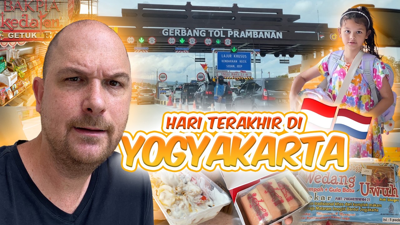 SELAMAT TINGGAL YOGYAKARTA :(‼️‼️ | 🇮🇩 🇳🇱 Hari terakhir bapak bule di Yogyakarta