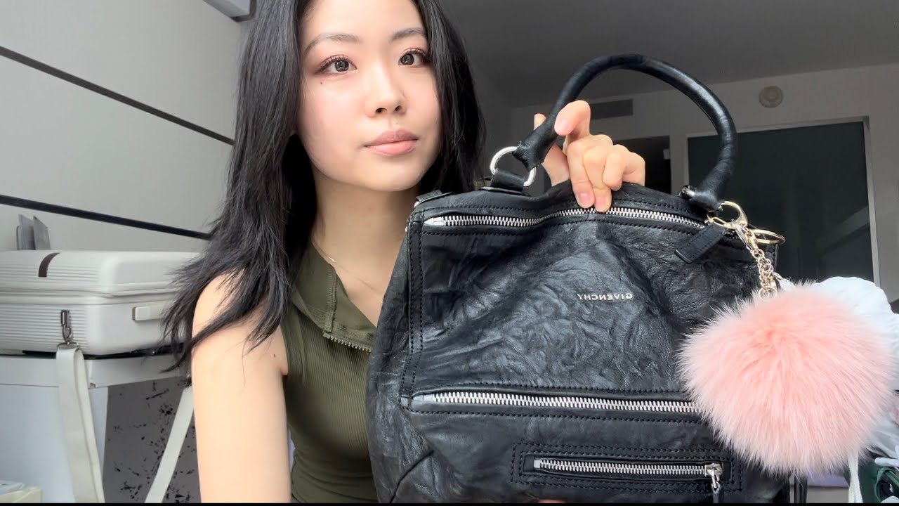 Givenchy Pandora Bag Wear&Tear | What’s in my bag in NYC 👜🗽