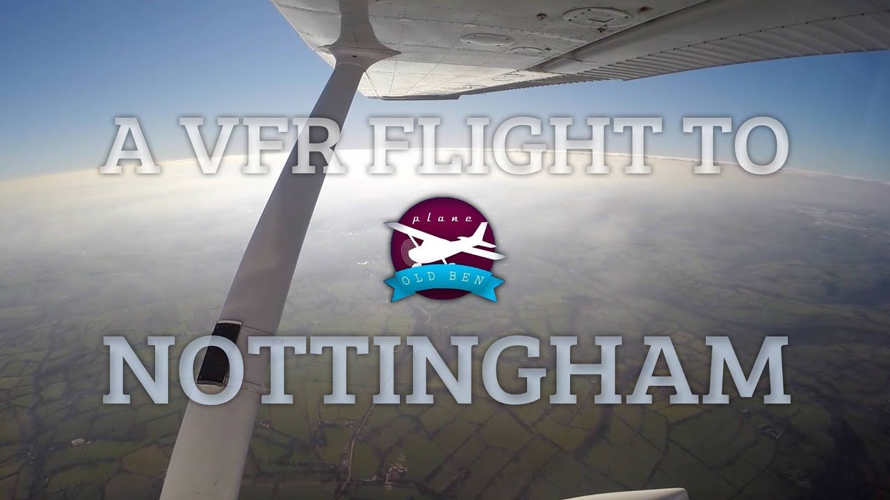 A VFR Flight To Nottingham | ATC Audio