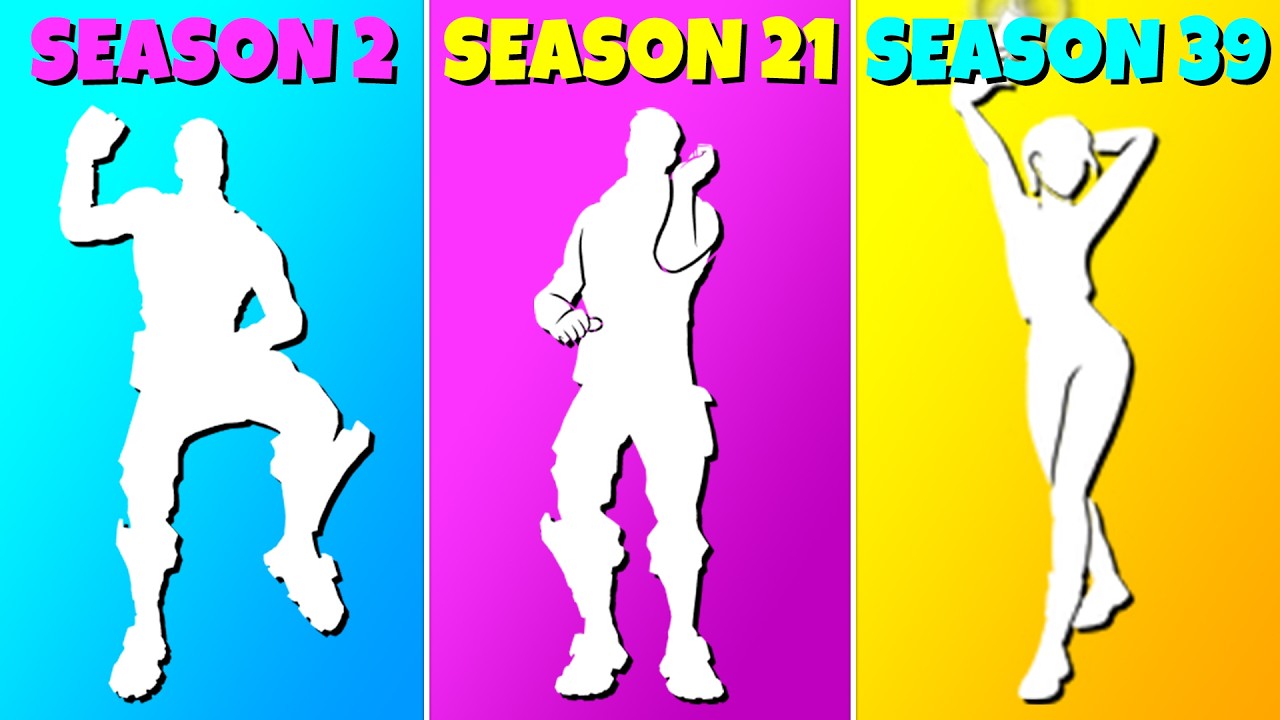 Самый часто используемый эмодзи из боевого пропуска каждого сезона Fortnite!