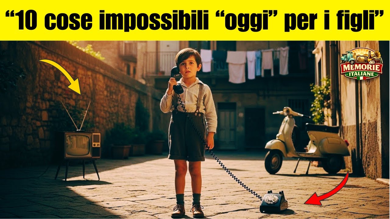 10 cose degli anni '60 che i bambini di oggi non riuscirebbero mai a capire