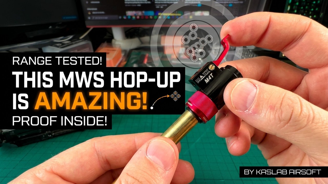 Maxx M4T mws hop-up setup & range test and in-depth talk! (It's AMAZING) PART 1/2 #maxxmodel