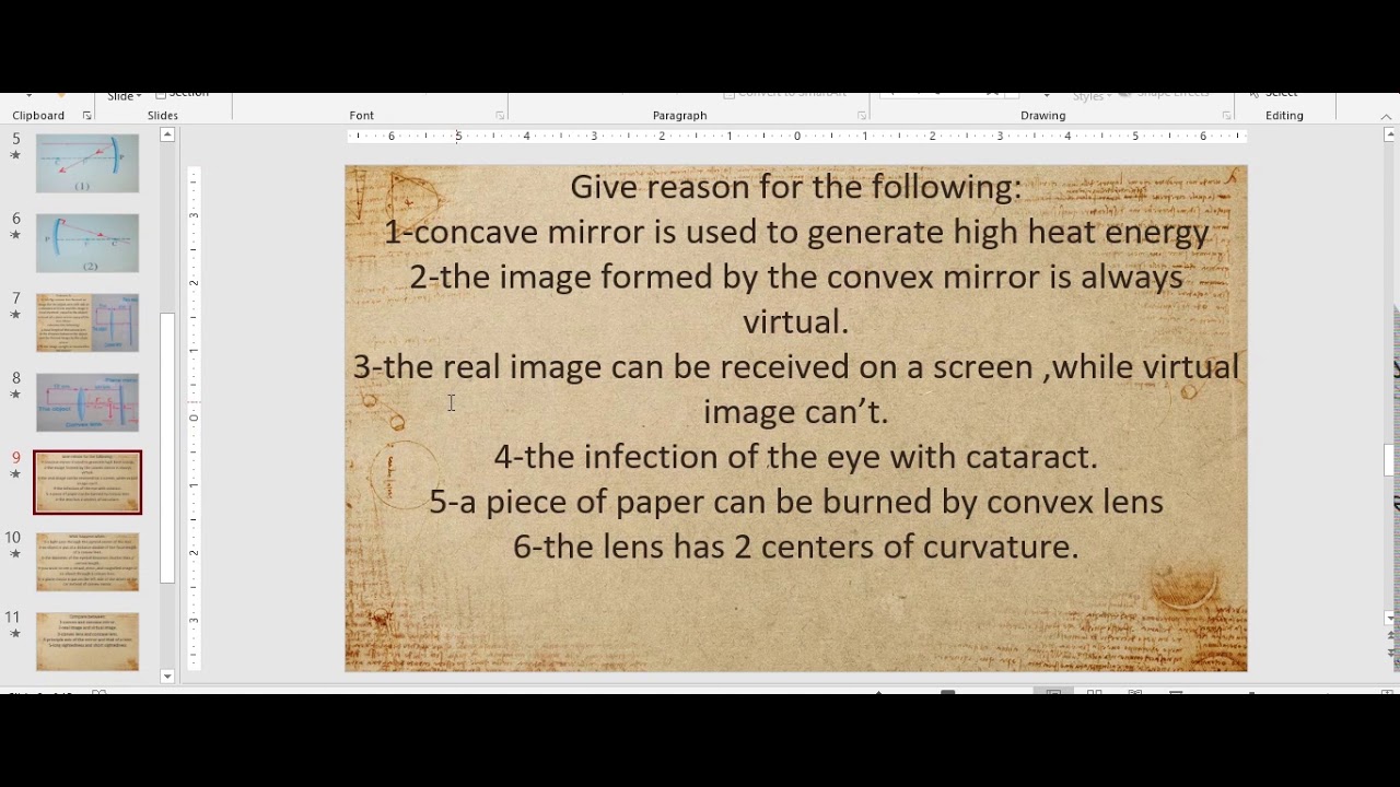 Science Revision on unit 2 prep 3 first term