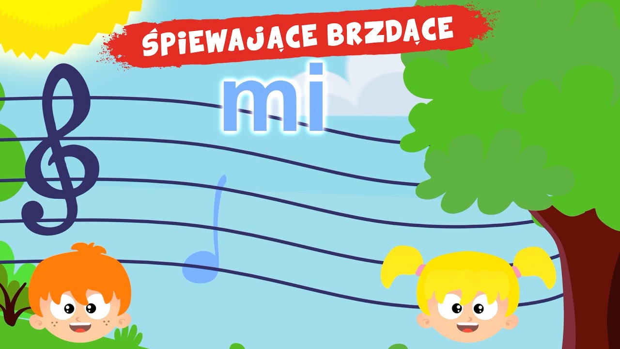 Śpiewające Brzdące - Gama C-dur - Piosenki dla dzieci 🎼🎹🎧
