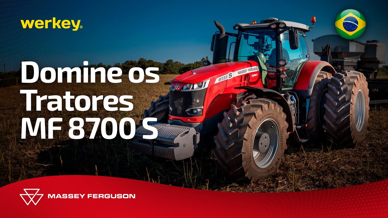 Aprenda como Operar os Tratores MF 8700 S Dyna-VT como um Especialista