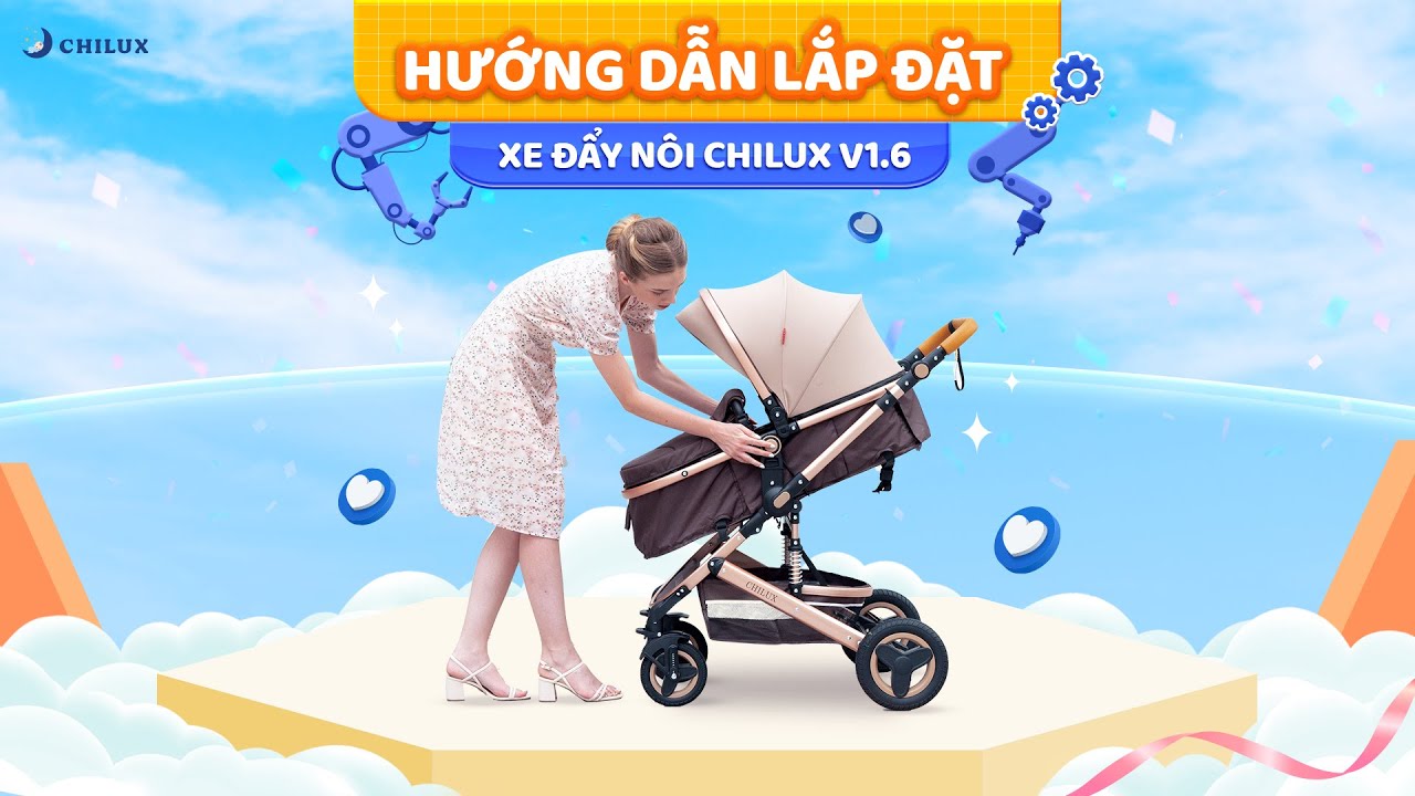 Hướng Dẫn Lắp Đặt Xe Đẩy Đa Năng Chilux V1.6 Chỉ Trong 2p | Chilux.vn