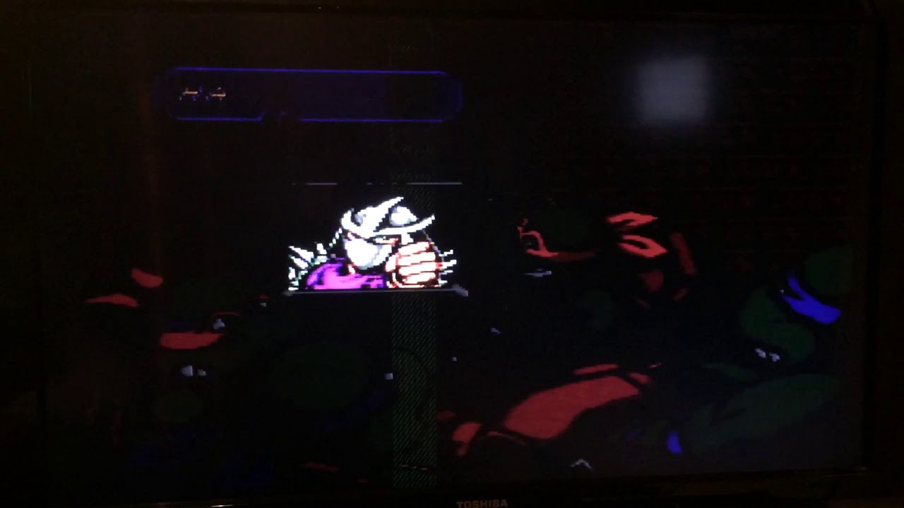 Super Nintendo hooked up through enKo Products AV to HDMI converter