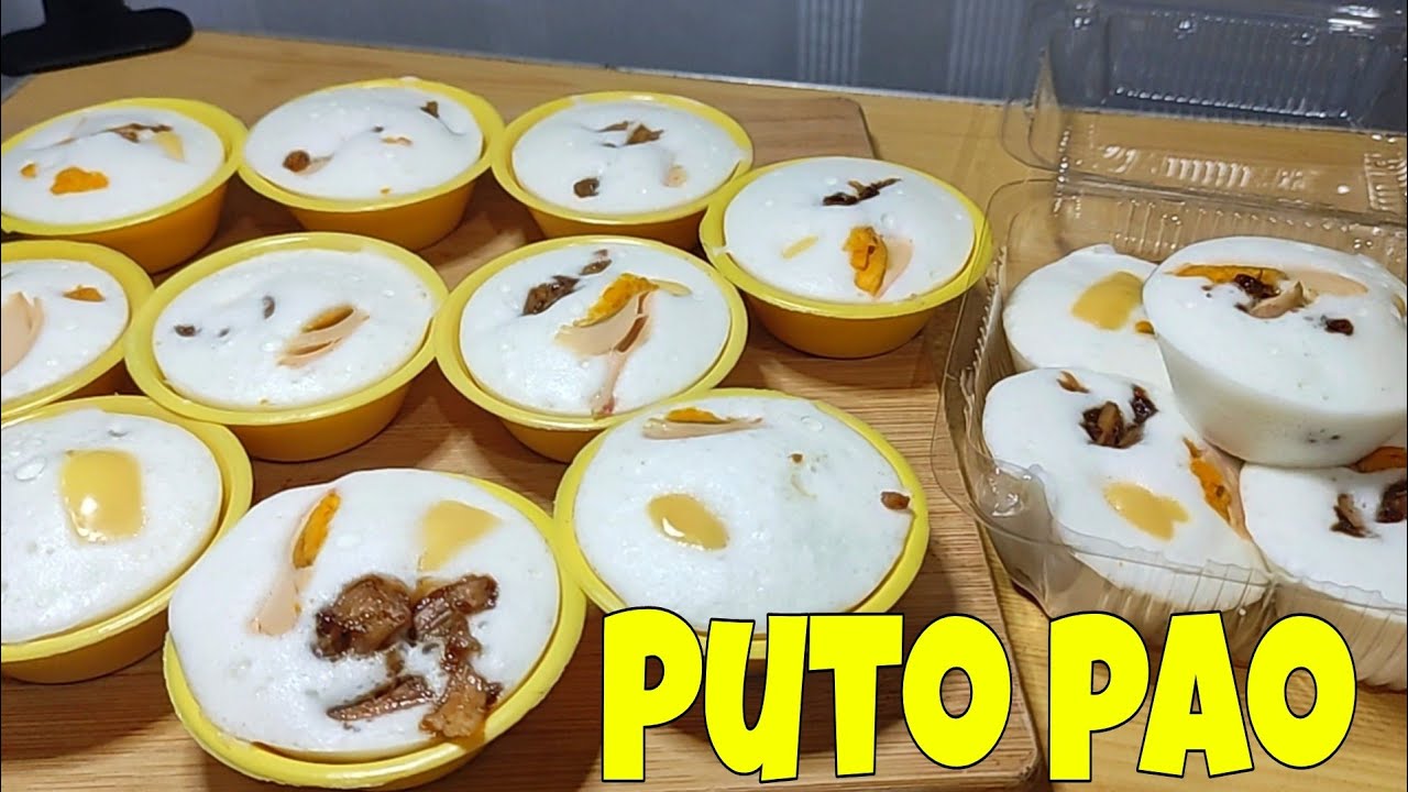 HOW TO MAKE PUTO PAO with Chicken Asado Filling