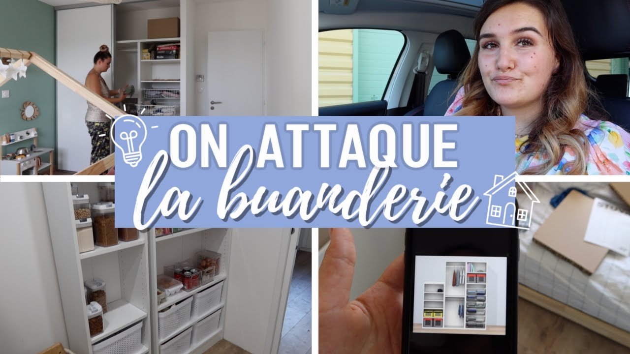on attaque la buanderie !⎢VLOG