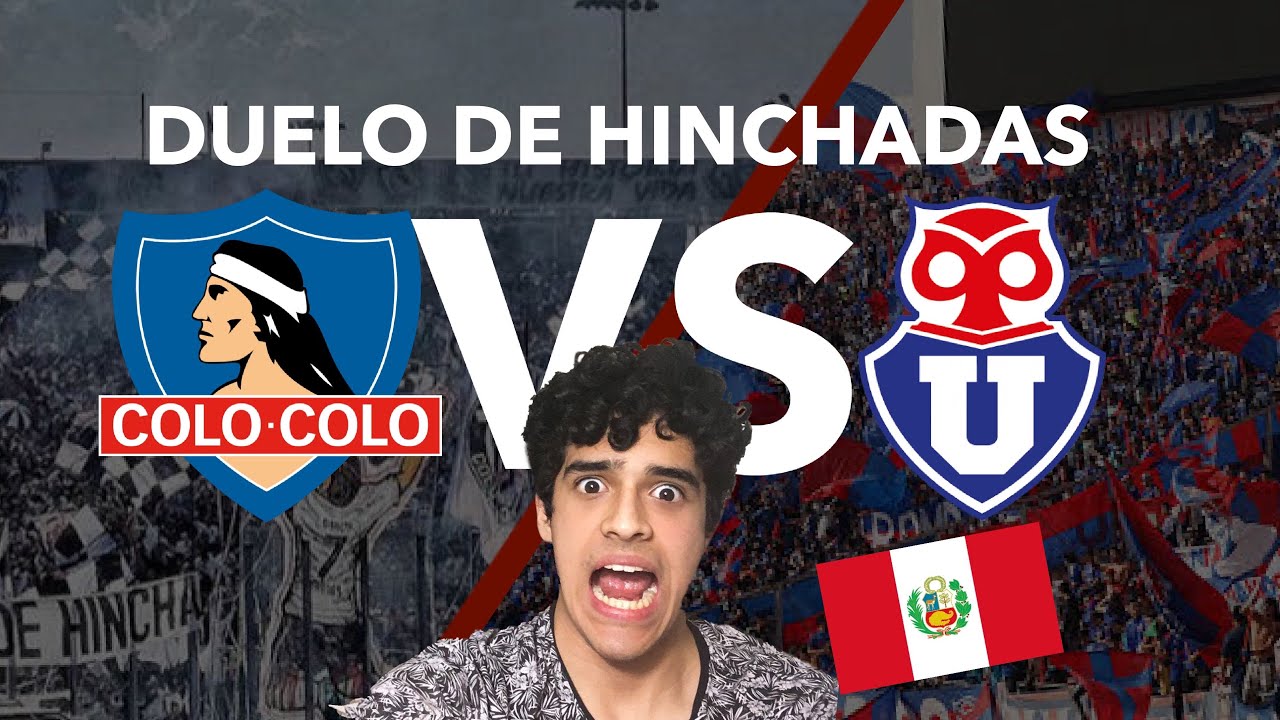 🔥DUELO DE HICNHADAS ⚪️⚫️COLO COLO VS UDECHILE 🔵🔴//PERUANO REACCION 🇵🇪🔥