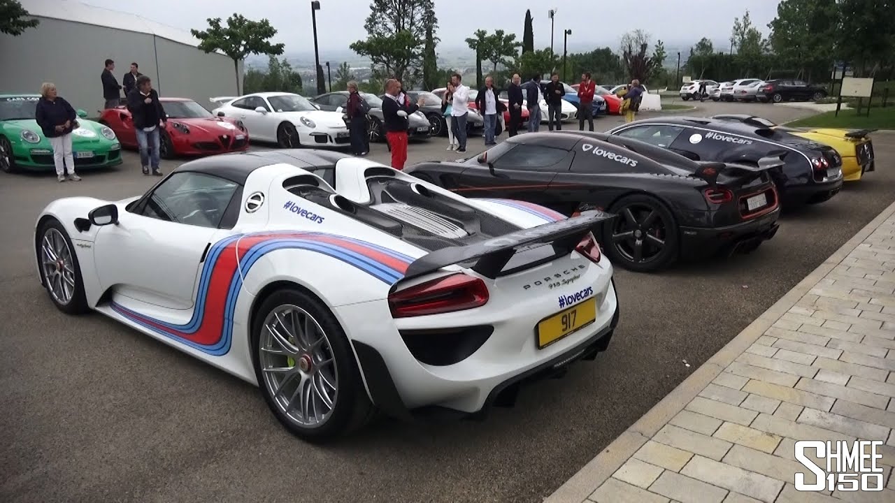 Hypercar Heaven with Cars and Coffee Rally at Pagani