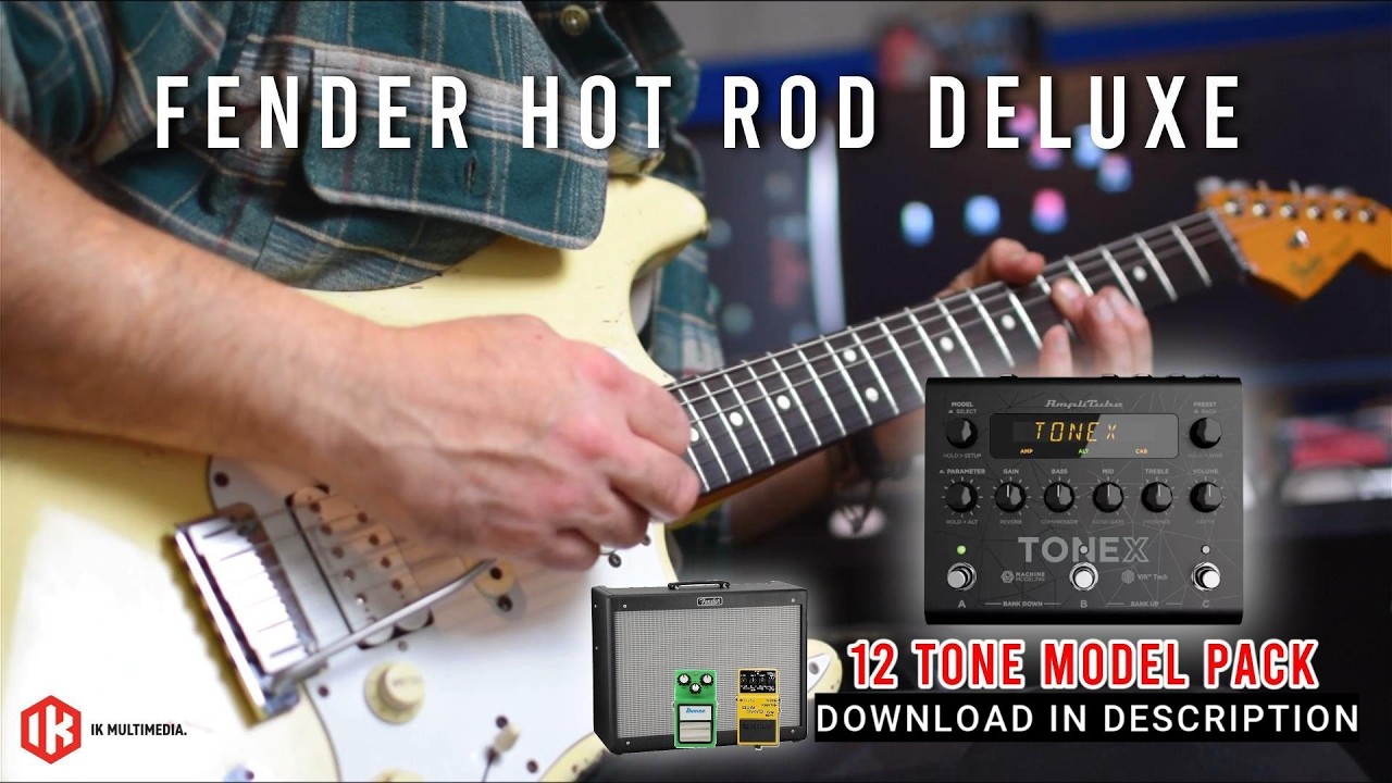 Fender Hot Rod Deluxe TONEX Model Pack - 12 Tone Captures
