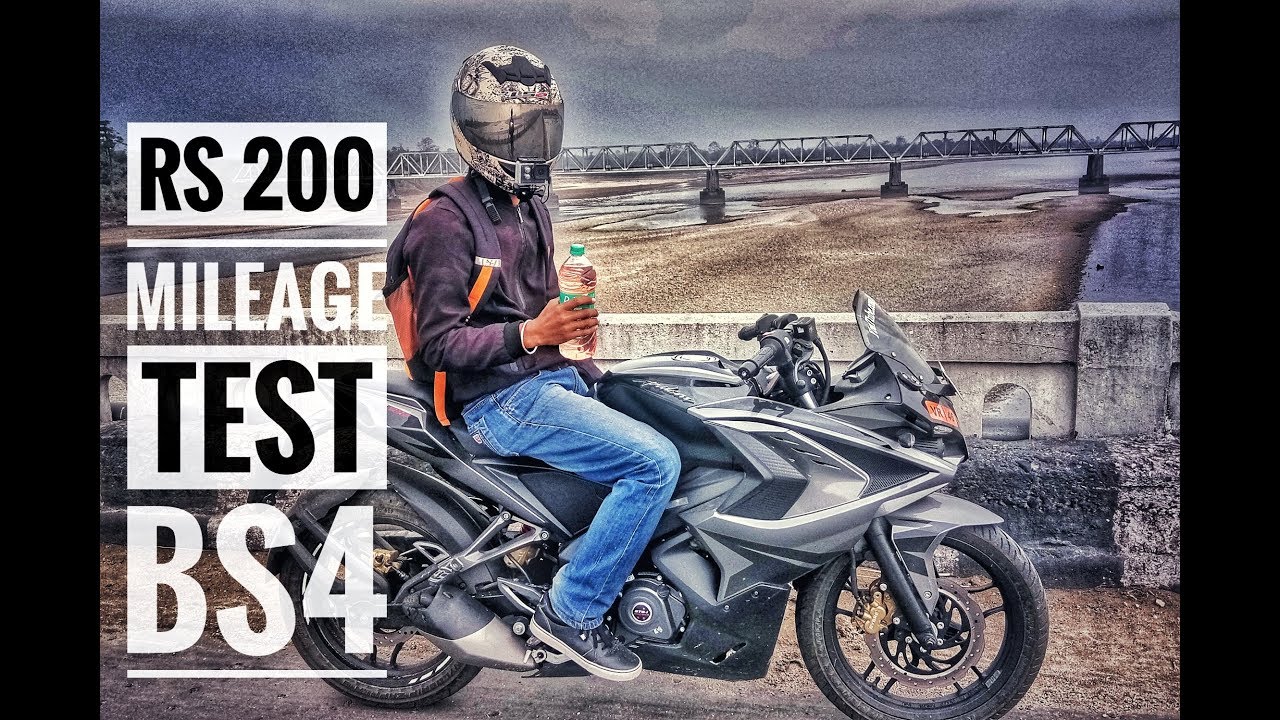 RS200 | MILEAGE TEST | BS4 (1 Litre Petrol)