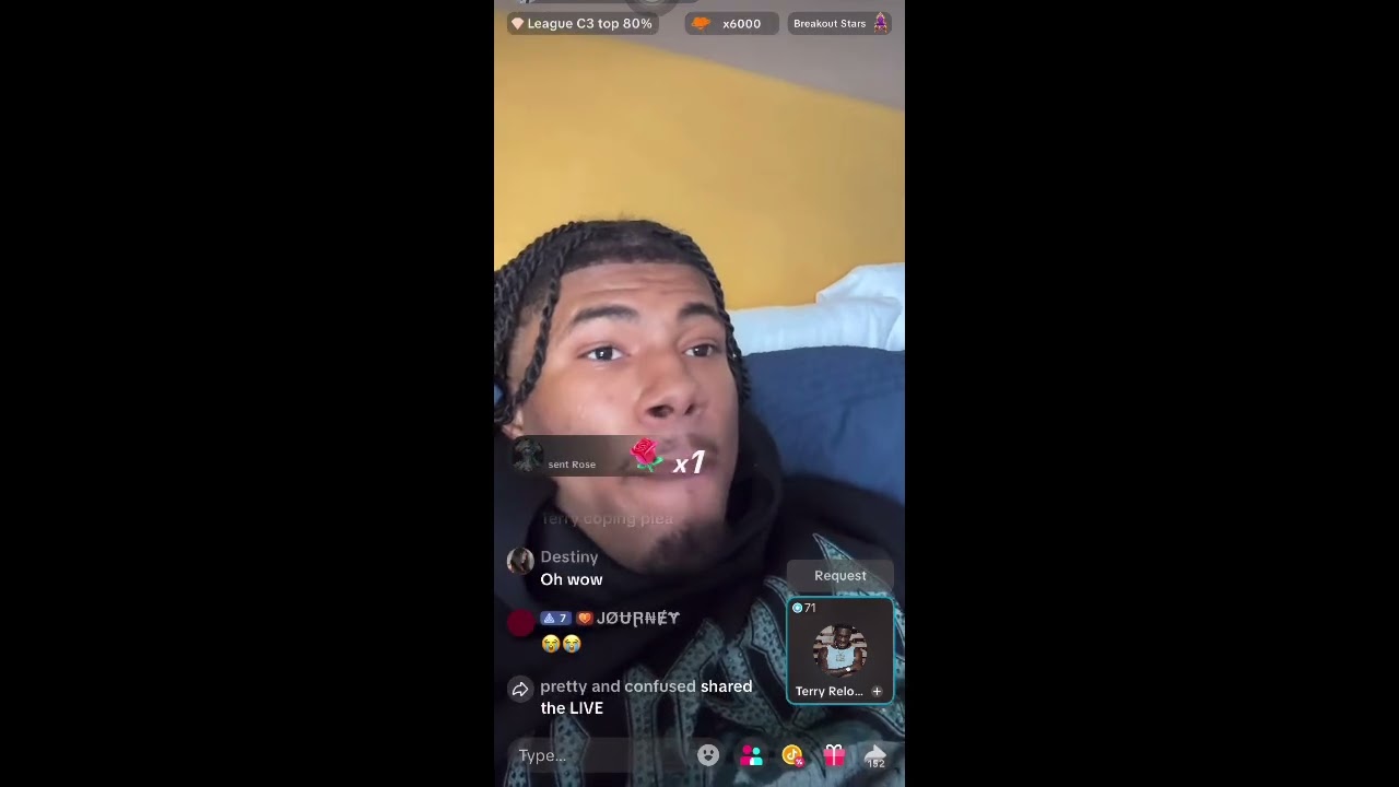 MESSY MAJ TIKTOK LIVE: MAJ VS TERRY&hellip; TERRY ПРИСОЕДИНЯЕТСЯ К ПРЯМОМУ ЭФИРУ&hellip; TERRY COPPIN, ПОЖАЛУЙС...