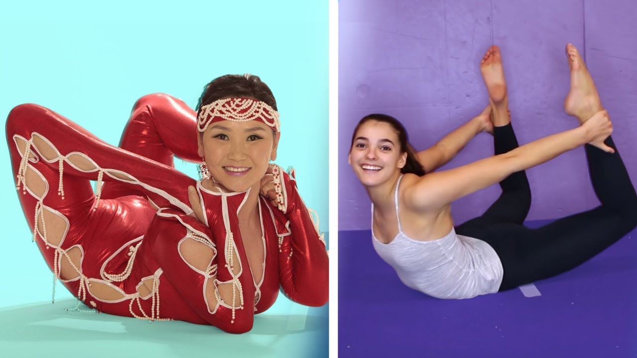 Gymnasts Try Contortion for the First Time