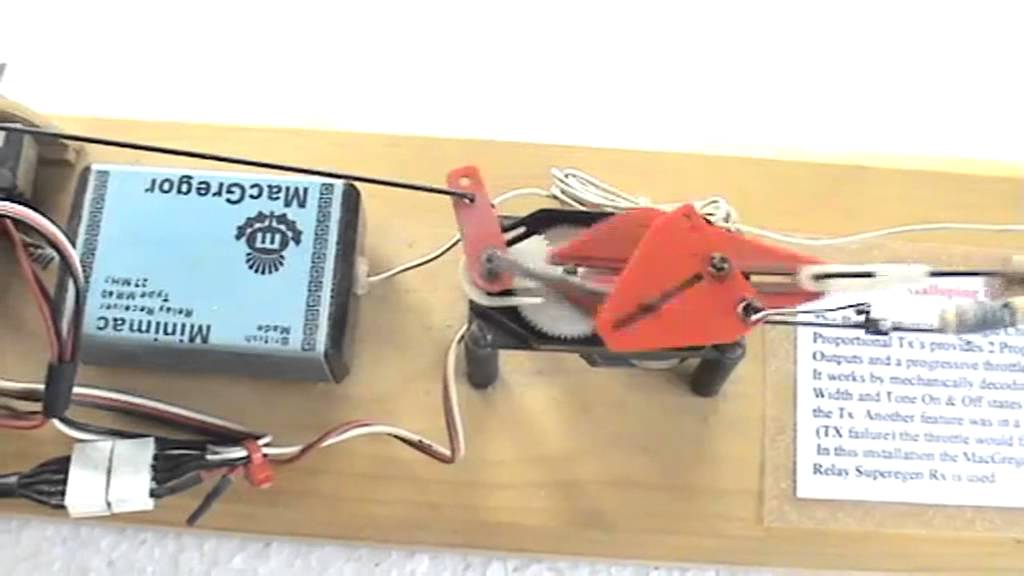 Vintage Rand LR3  Galloping Ghost  Actuator  Demo Rig