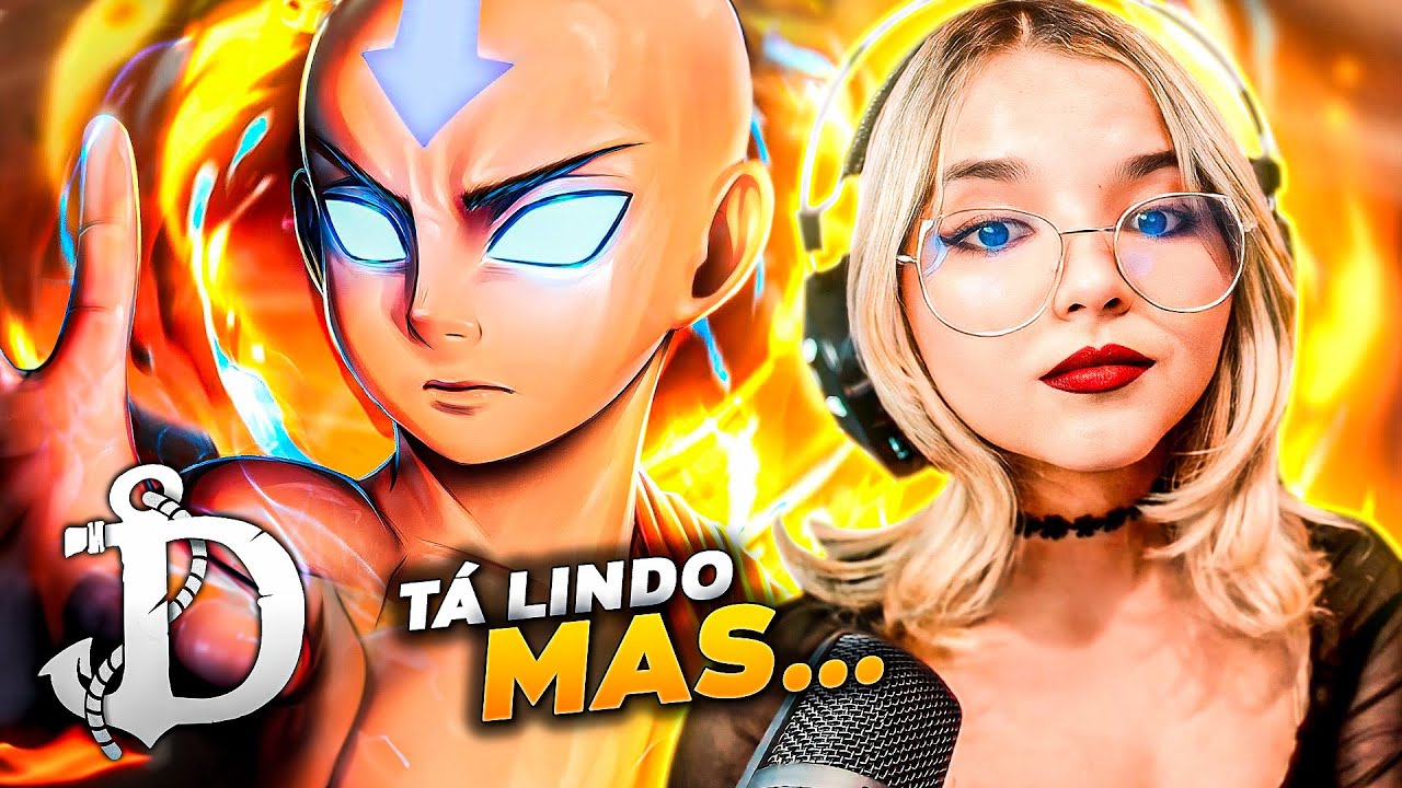 REAGINDO 💧🪨🔥💨 O Avatar Voltou (Aang) | Daarui
