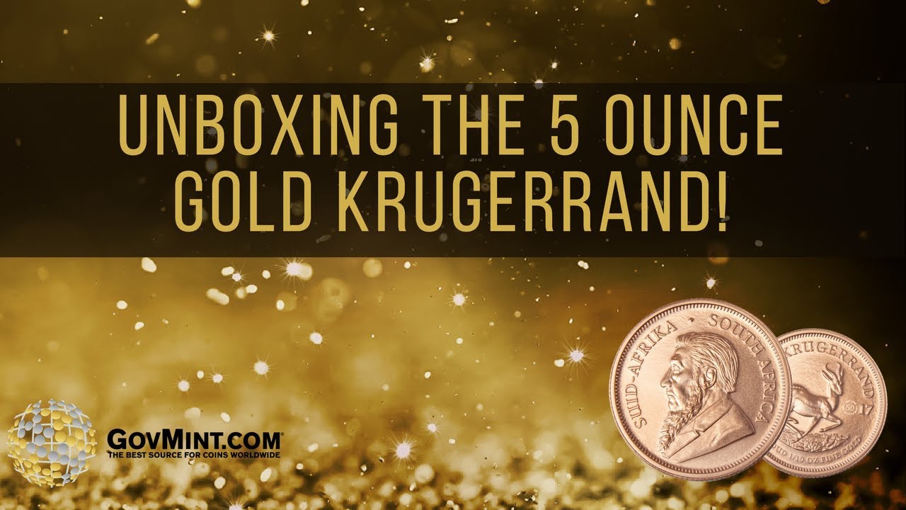Unboxing the 5 Ounce Gold Krugerrand!