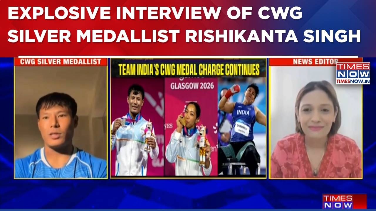 Rishikanta Singh Exclusive: CWG Silver Medallist Says 'Not Satisfied, I Wasn't At My Best...'| WATCH