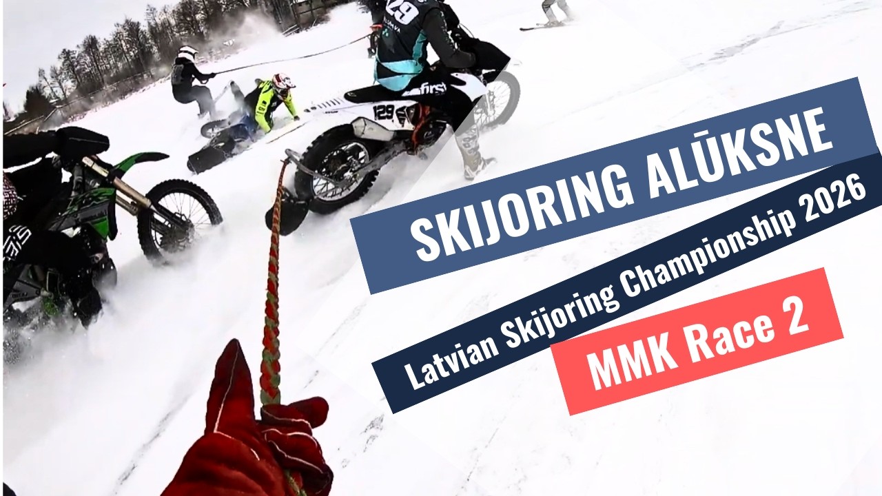 Skijoring Alūksne MMK Race 2
