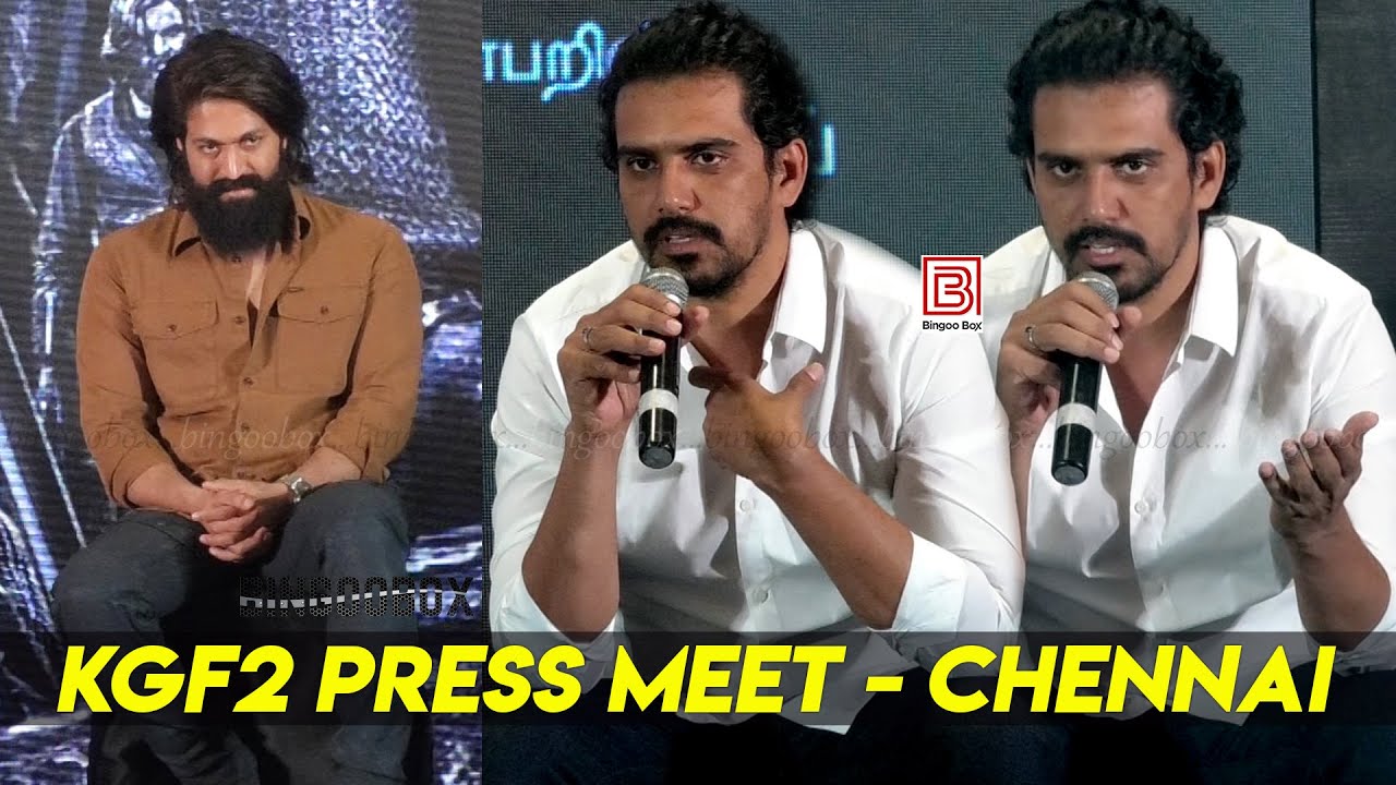 Beast பற்றி எனக்கு கவலையில்ல - SR Prabhu Speech at KGF 2 Press meet Chennai Yash Kgf Vs Beast Vijay