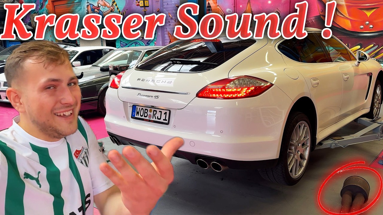 Mein PORSCHE brüllt jetzt brutal laut !