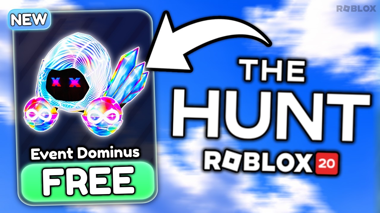 How To Get the FREE DOMINUS in The Hunt: Roblox 20!