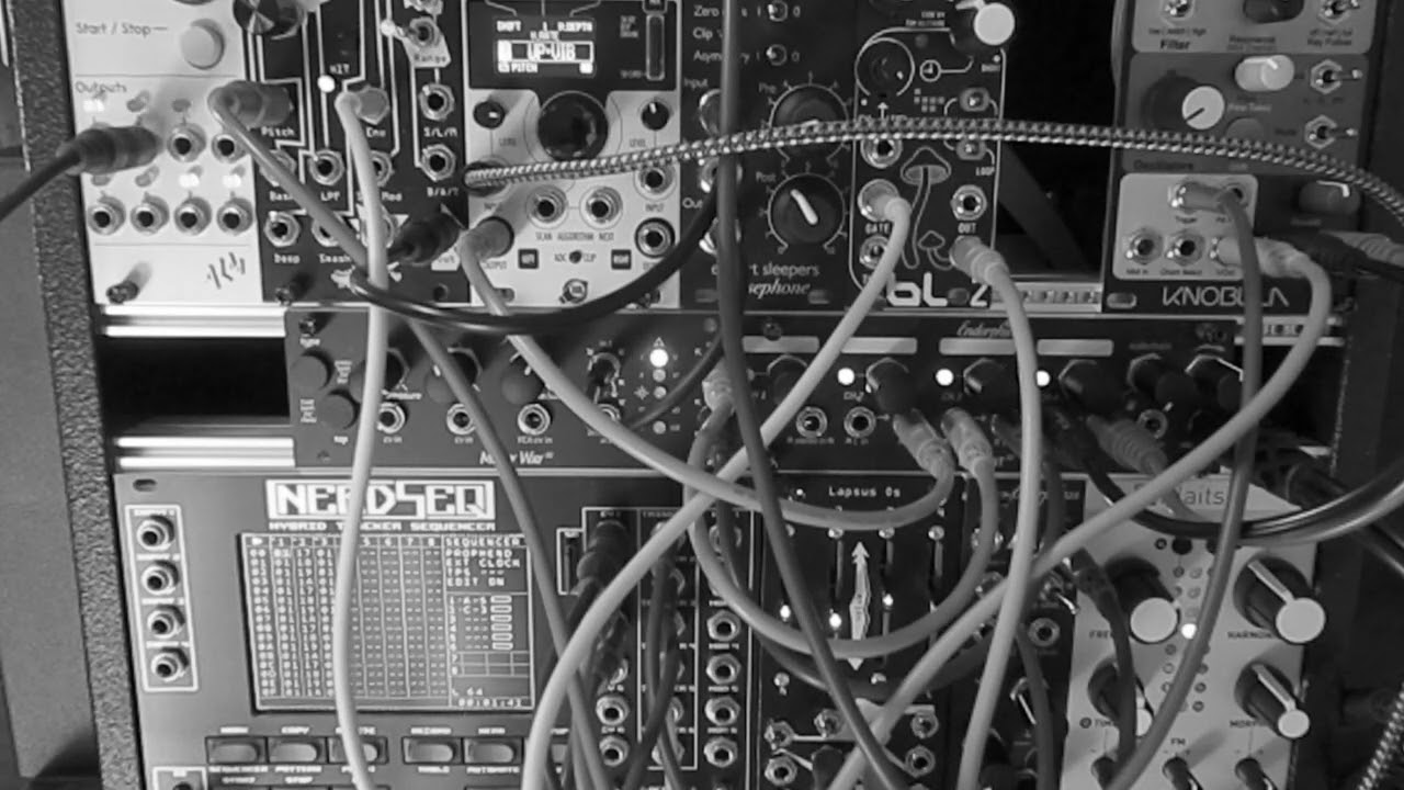 Koyaanisqatsi Philip Glass modular synth cover